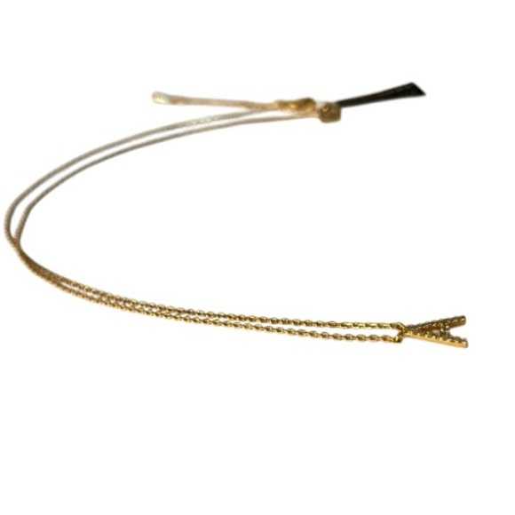 Banana Republic | Gold Necklace | Initial “A” 
Letter Charm Pendant - Picture 7 of 9